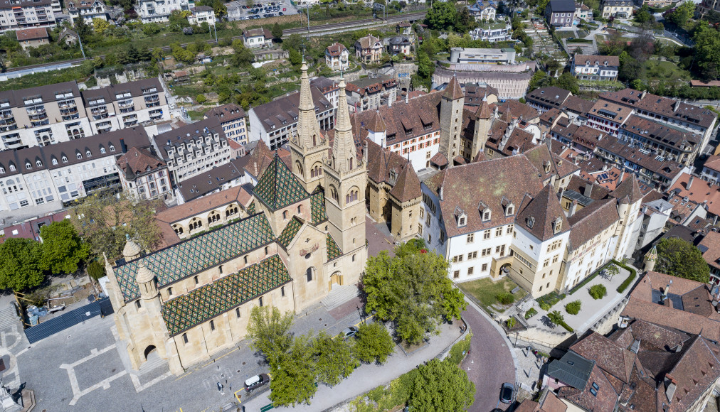 Collégiale de Neuchâtel / ©Lucas Vuitel / Ville de Neuchâtel 