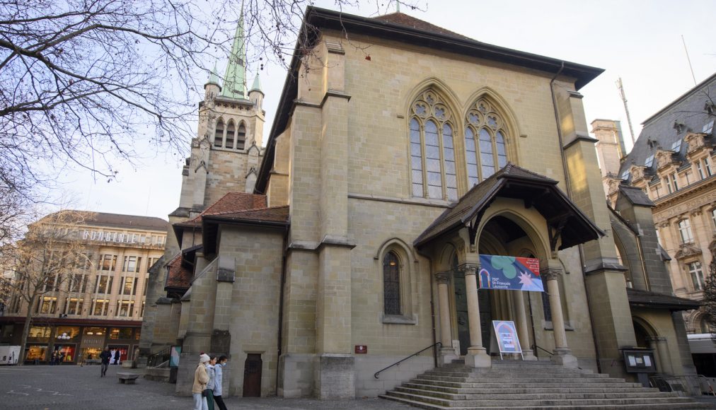 L'église Saint-François fête ses 750 ans. @Keystone