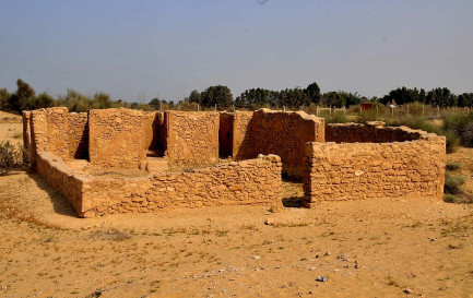 L&#039;église de Jubail, ancienne église nestorienne (IVe siècle) située près d&#039;Al-Jubayl, en Arabie saoudite. / ©Harold Brockwell, CC BY-SA 3.0 Wikimedia Commons