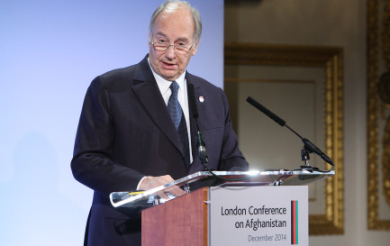 L&#039;Aga Khan à Londres en 2014 / ©Flickr / Patrick Tsui/FCO