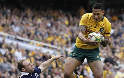 Le joueur de rugby australien Israel Folau / ©Wikimedia Commons/David Molloy Photography/CC BY 2.0