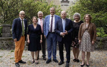 Les 7 membres du Conseil synodal élu (en fonction au 1er septembre) - Synode constitutif du 29 juin 2024 - ©EERV